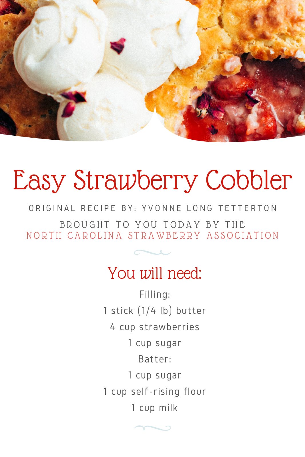 Strawberry Cobbler