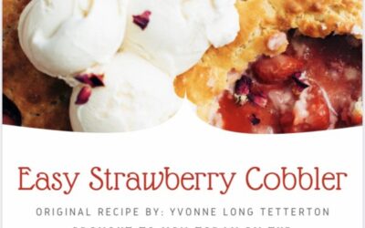 Easy Strawberry Cobbler