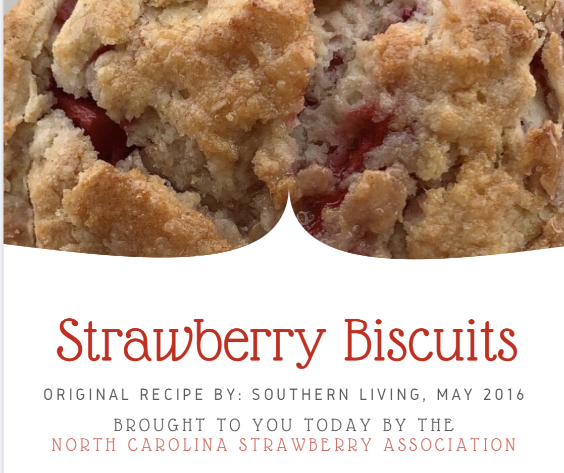 Strawberry Biscuits