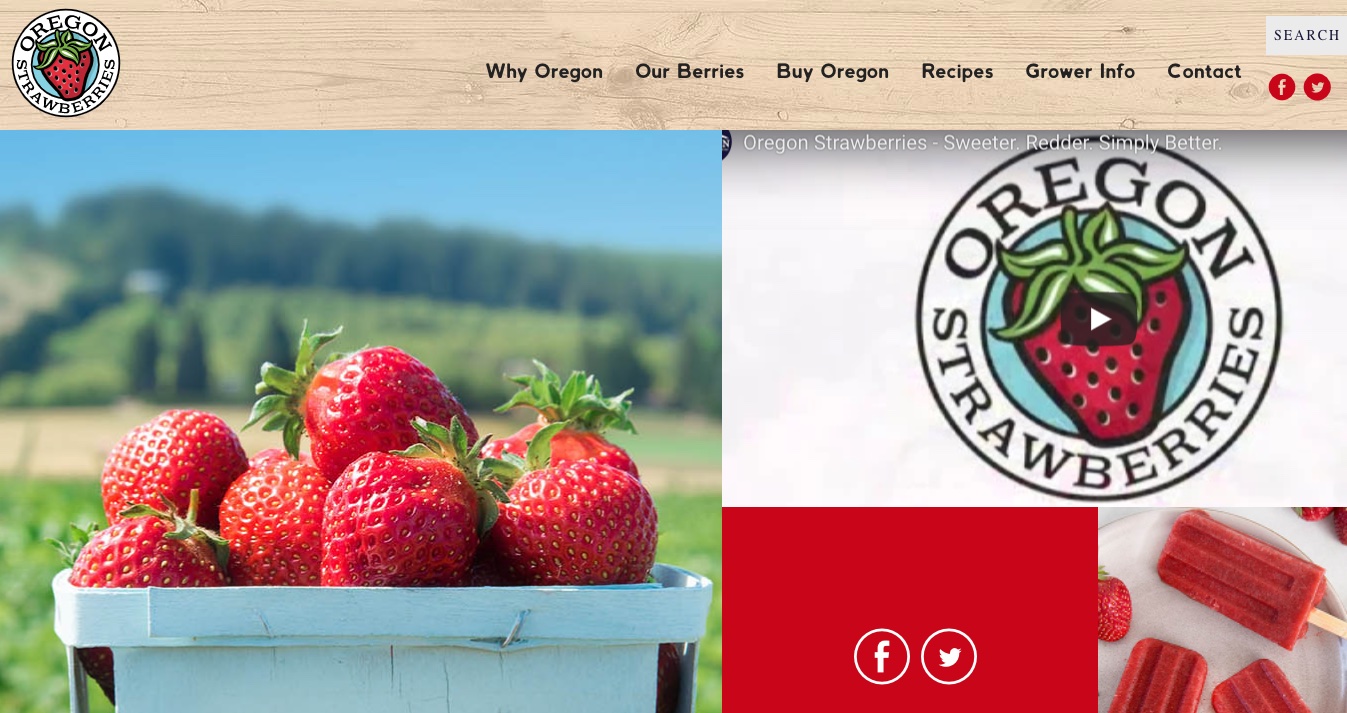 Oregon Strawberries